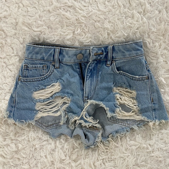 Pacsun High Rise Short Shorts - Picture 2 of 4